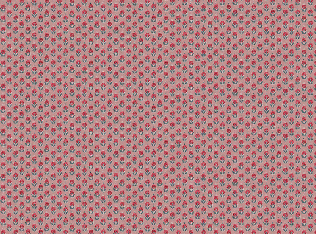 CW: Warm red and blue soft pink ground | BASE: Mercia Linen & Natural Luxury Linen