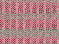 Warm red and blue soft pink ground