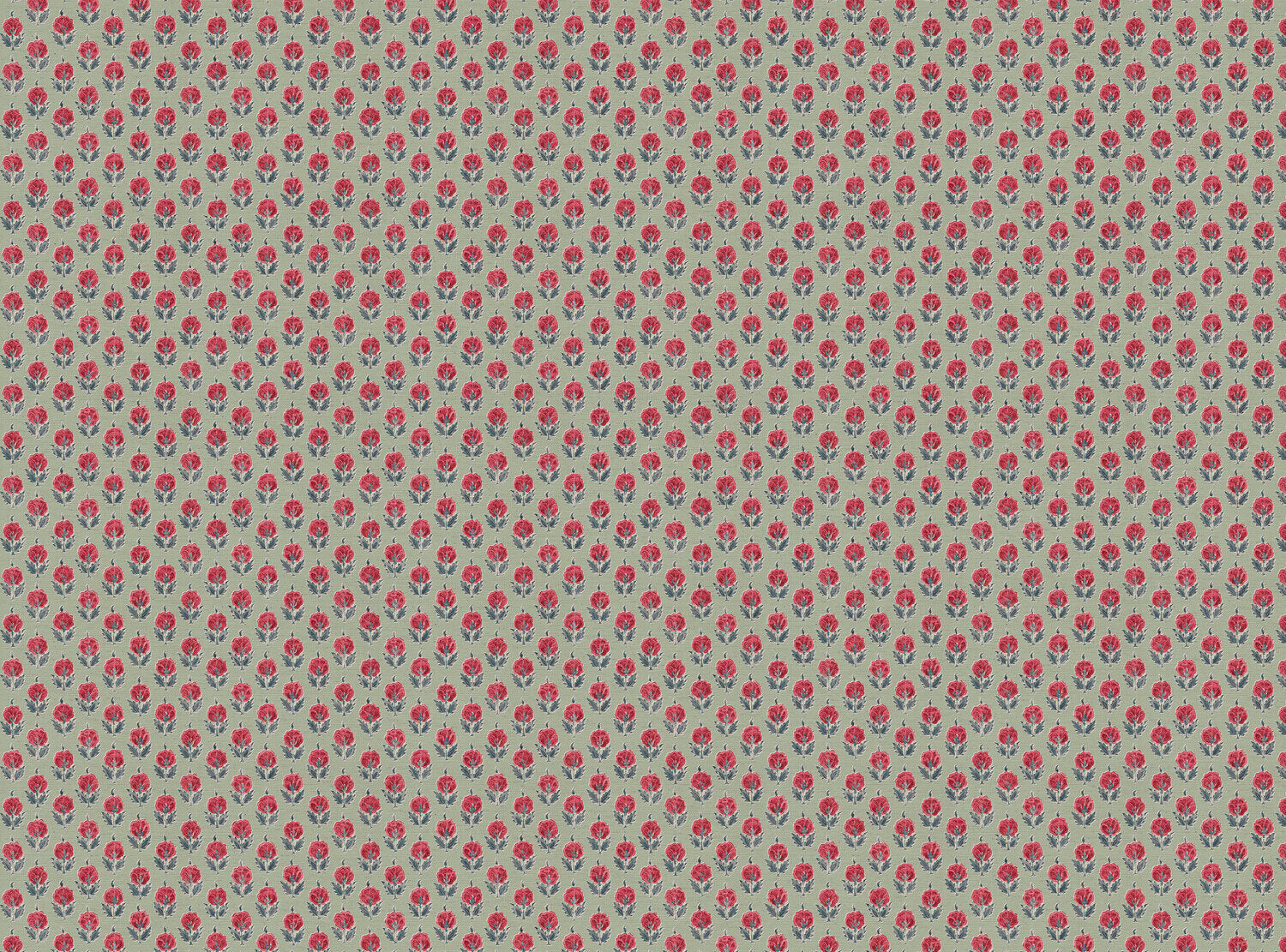 CW: Warm red and blue soft sage ground | BASE: Mercia Linen & Natural Luxury Linen