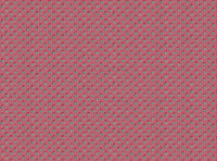 Warm red and blue with red pink ground