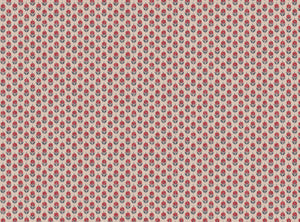 Warm red and grey blue