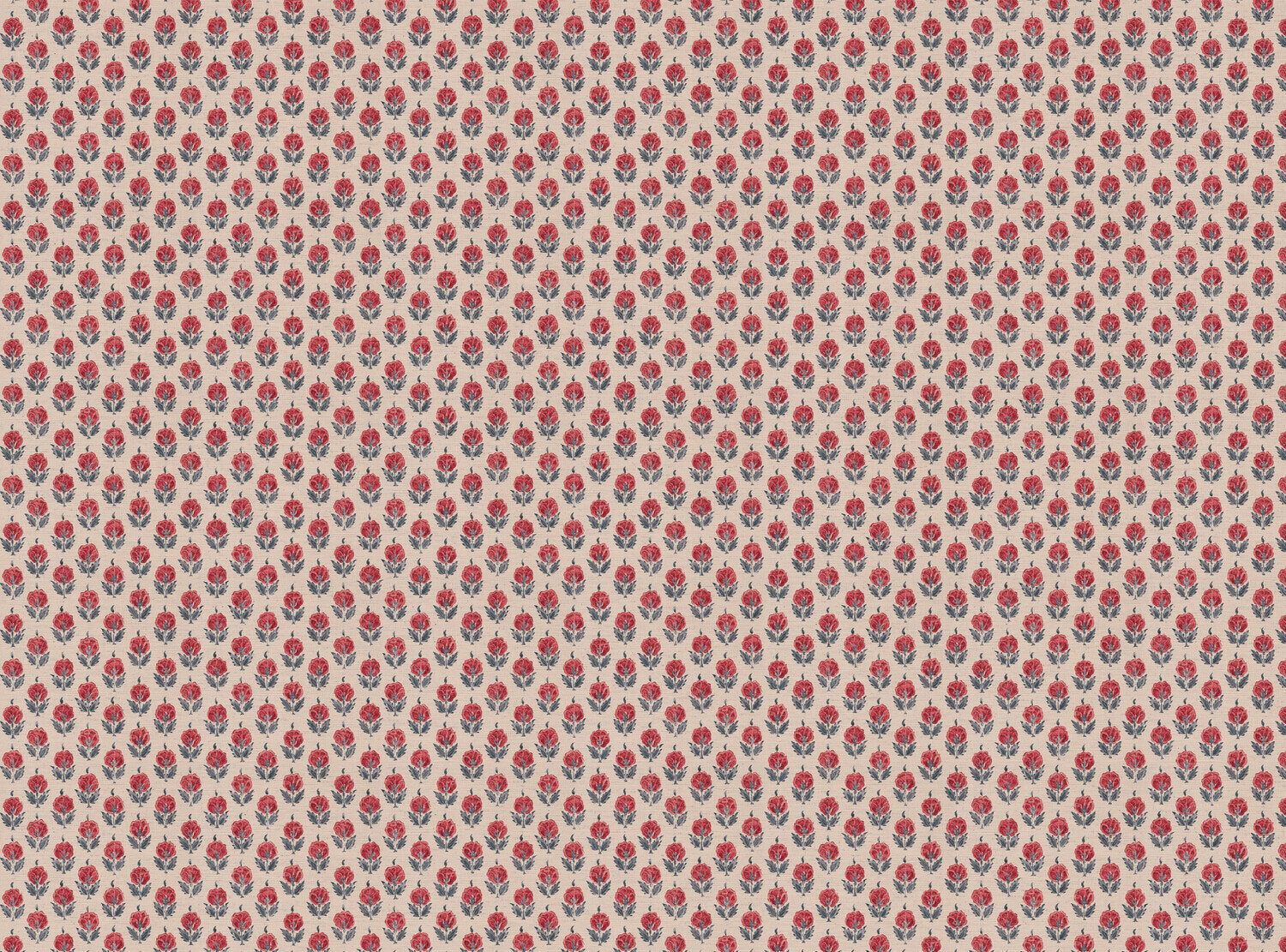 CW: Warm red and grey blue | BASE: Mercia Linen & Natural Luxury Linen