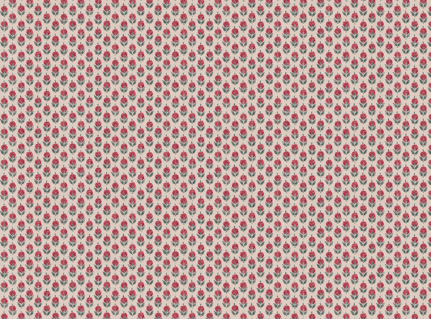 CW: Pinky red and grey green | BASE: Mercia Linen & Natural Luxury Linen