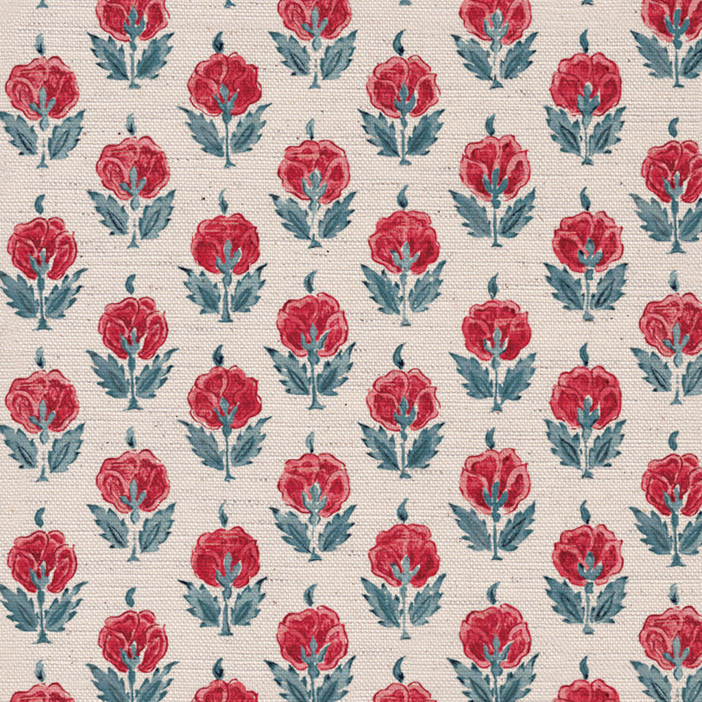 CW: Red and green blue | BASE: Mercia Linen & Natural Luxury Linen | HERO