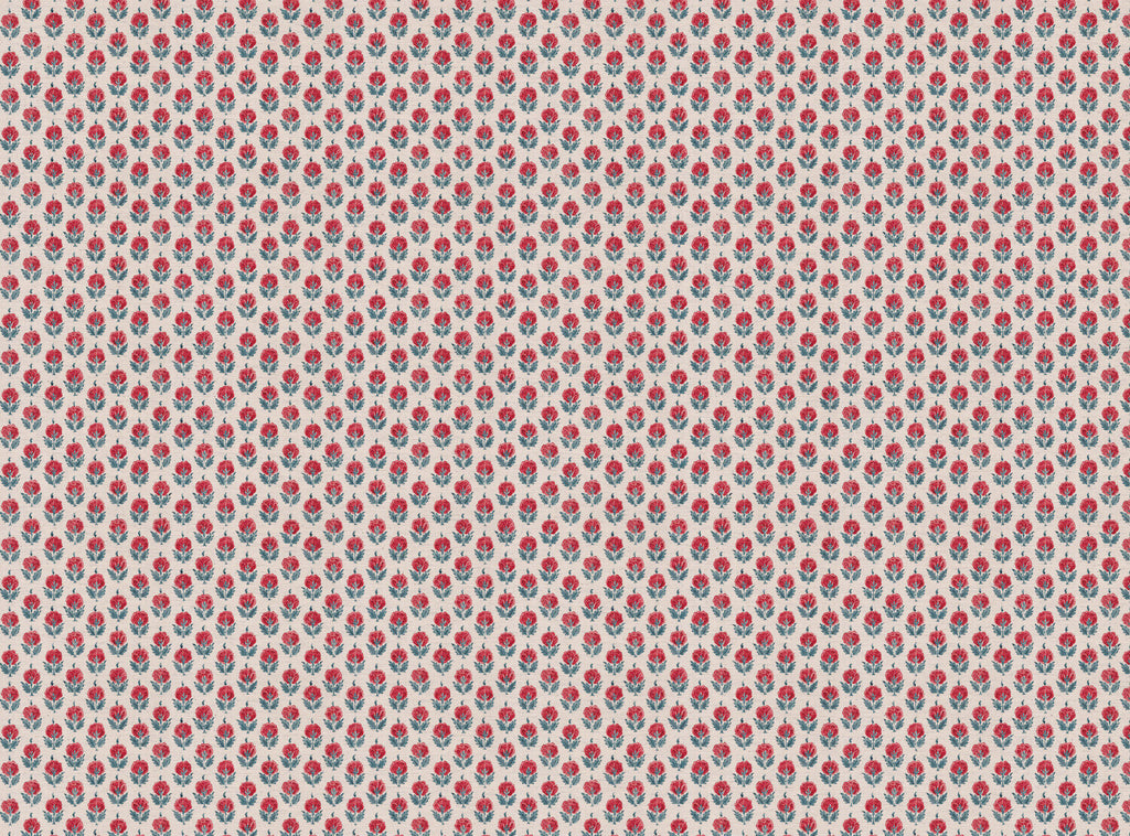 CW: Red and green blue | BASE: Mercia Linen & Natural Luxury Linen