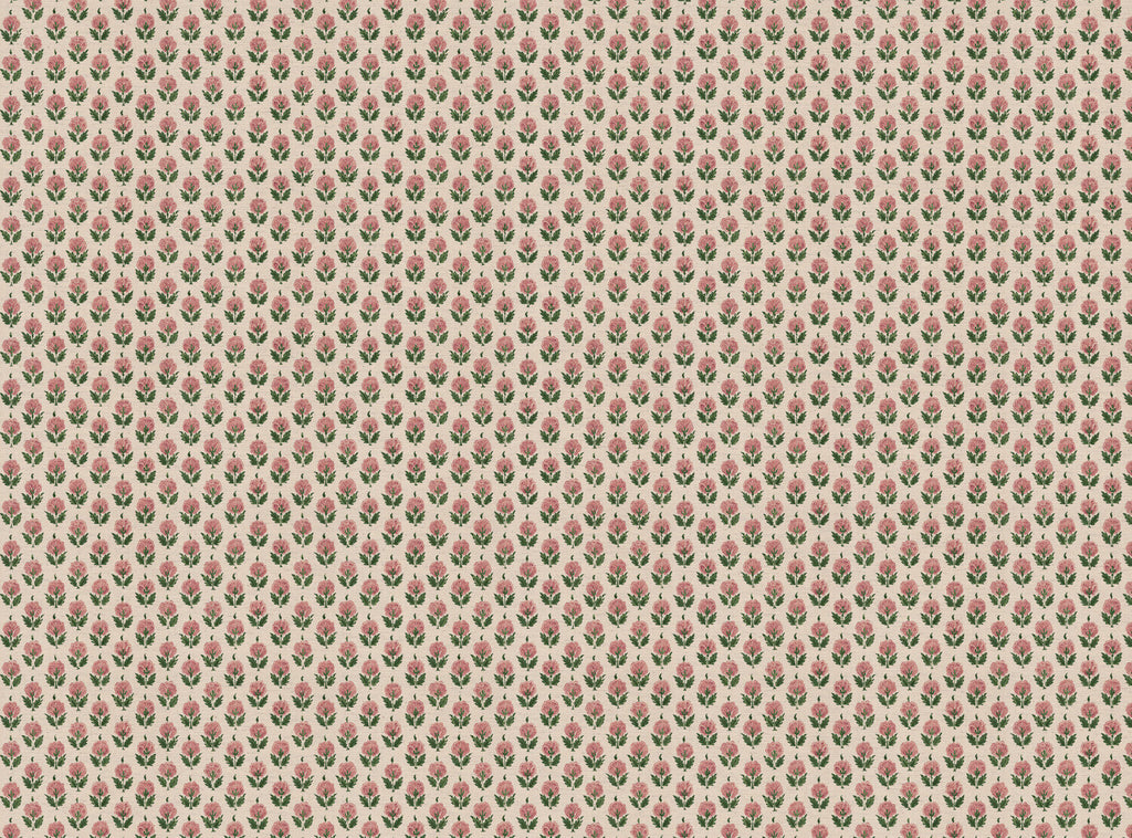 CW: Soft pink and racing green | BASE: Mercia Linen & Natural Luxury Linen