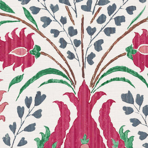Pinky red grey blue and green