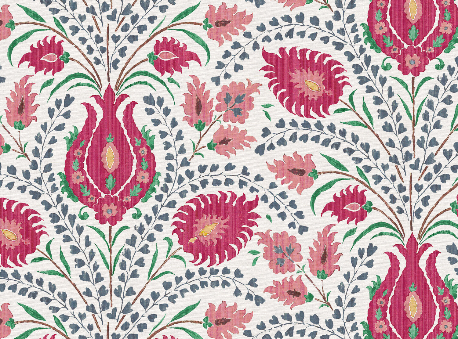 CW: Pinky red grey blue and green | BASE: Luxury Linen