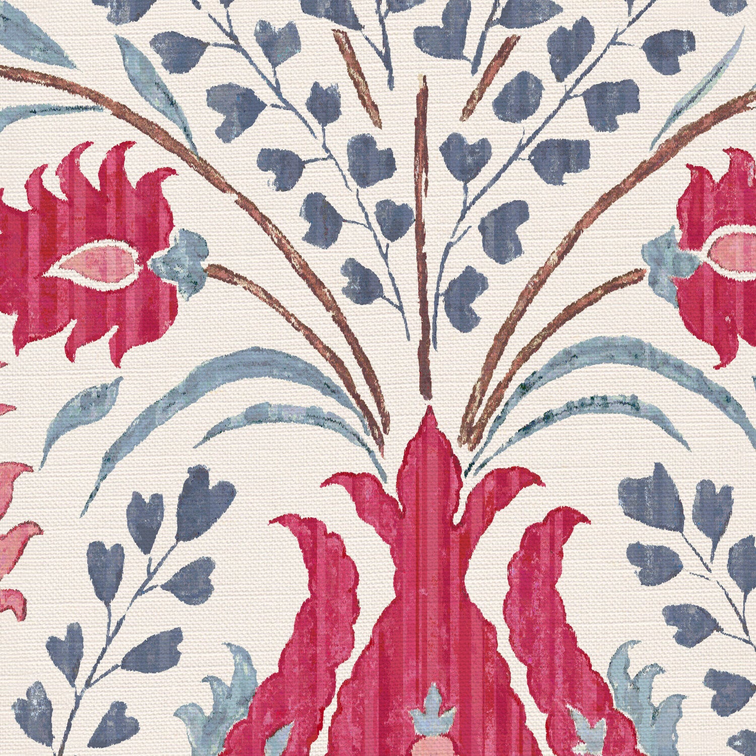 CW: Warm red and grey blue | BASE: Luxury Linen | HERO