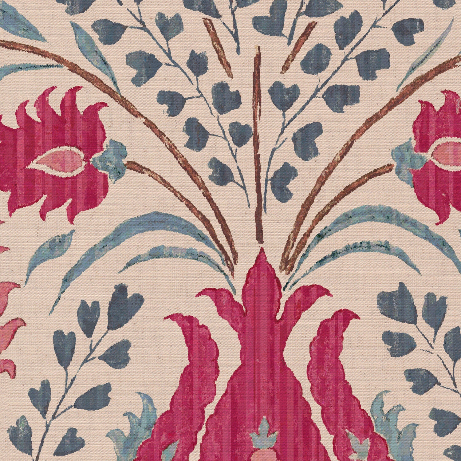 CW: Pinky red grey blue | BASE: Mercia Linen | HERO