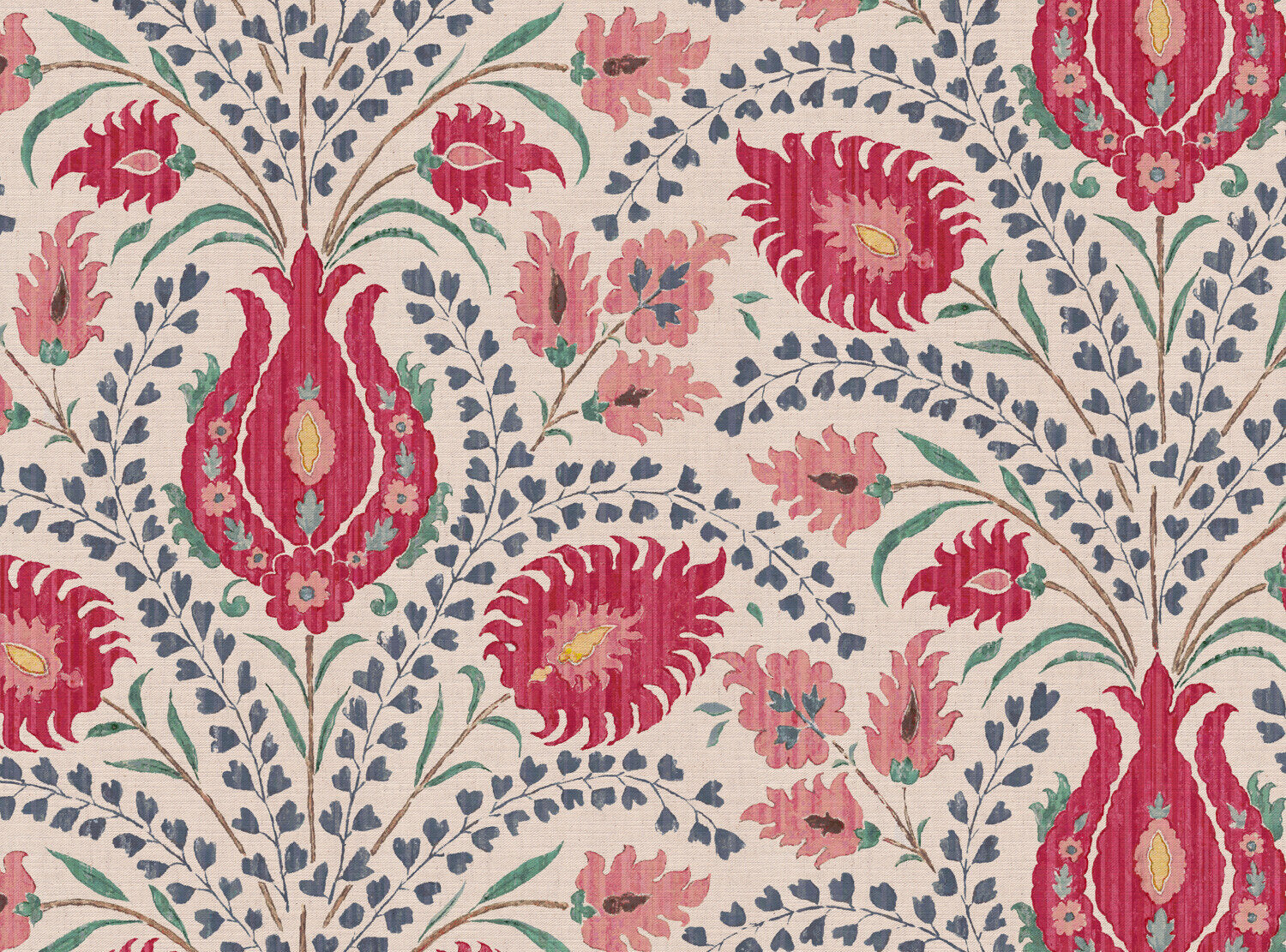 CW: Warm red grey blue and grey green | BASE: Mercia Linen