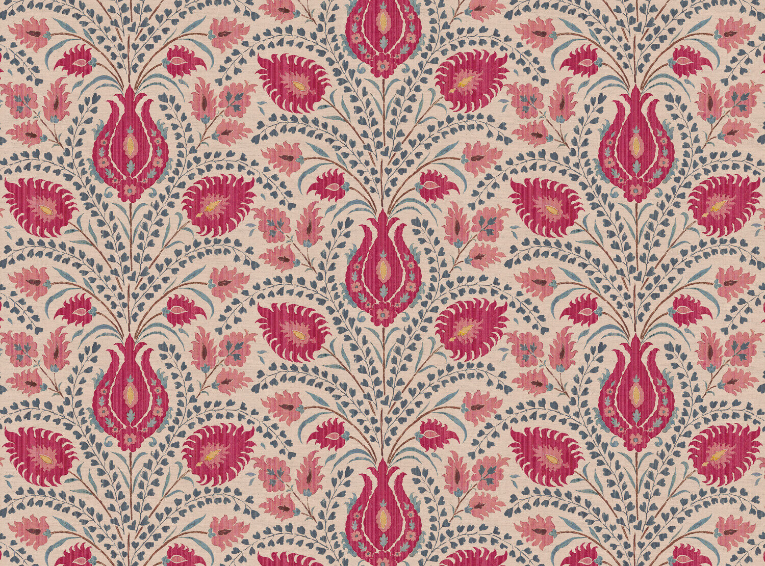 CW: Pinky red grey blue | BASE: Natural Luxury Linen