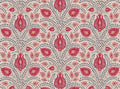 CW: Warm red and grey blue | BASE: Natural Luxury Linen
