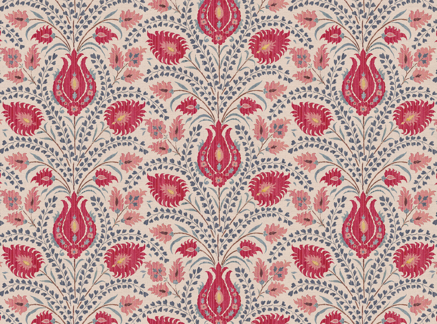 CW: Warm red and grey blue | BASE: Natural Luxury Linen