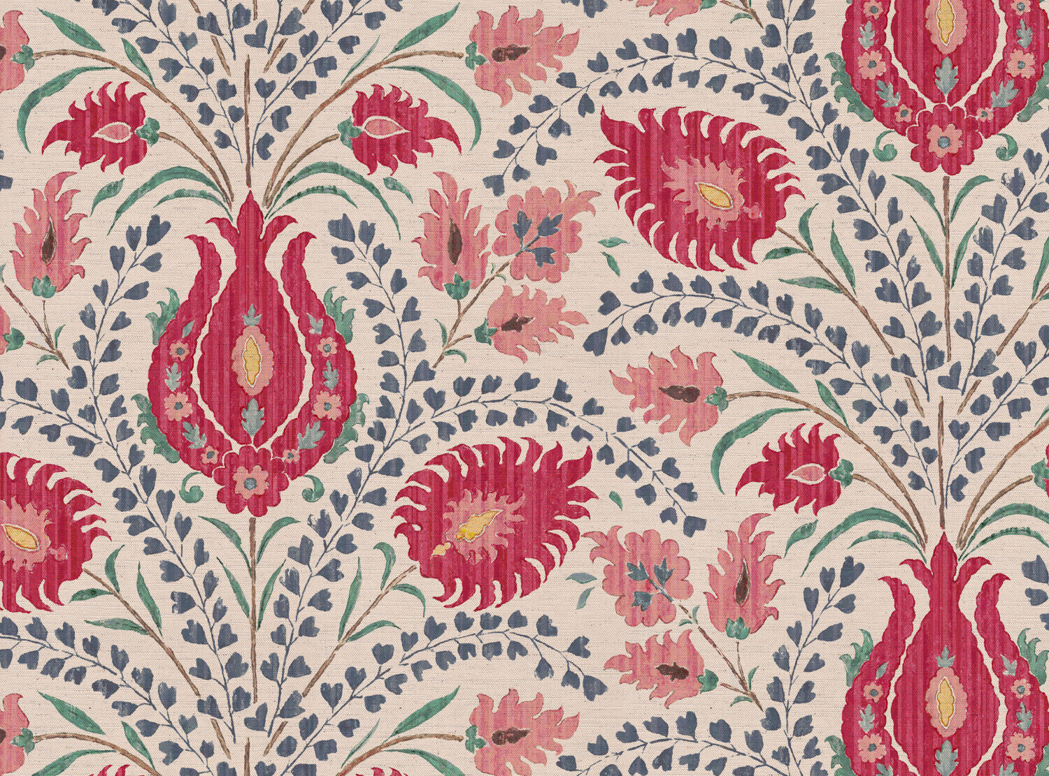 CW: Warm red grey blue and grey green | BASE: Natural Luxury Linen