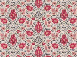 Warm red grey blue and grey green