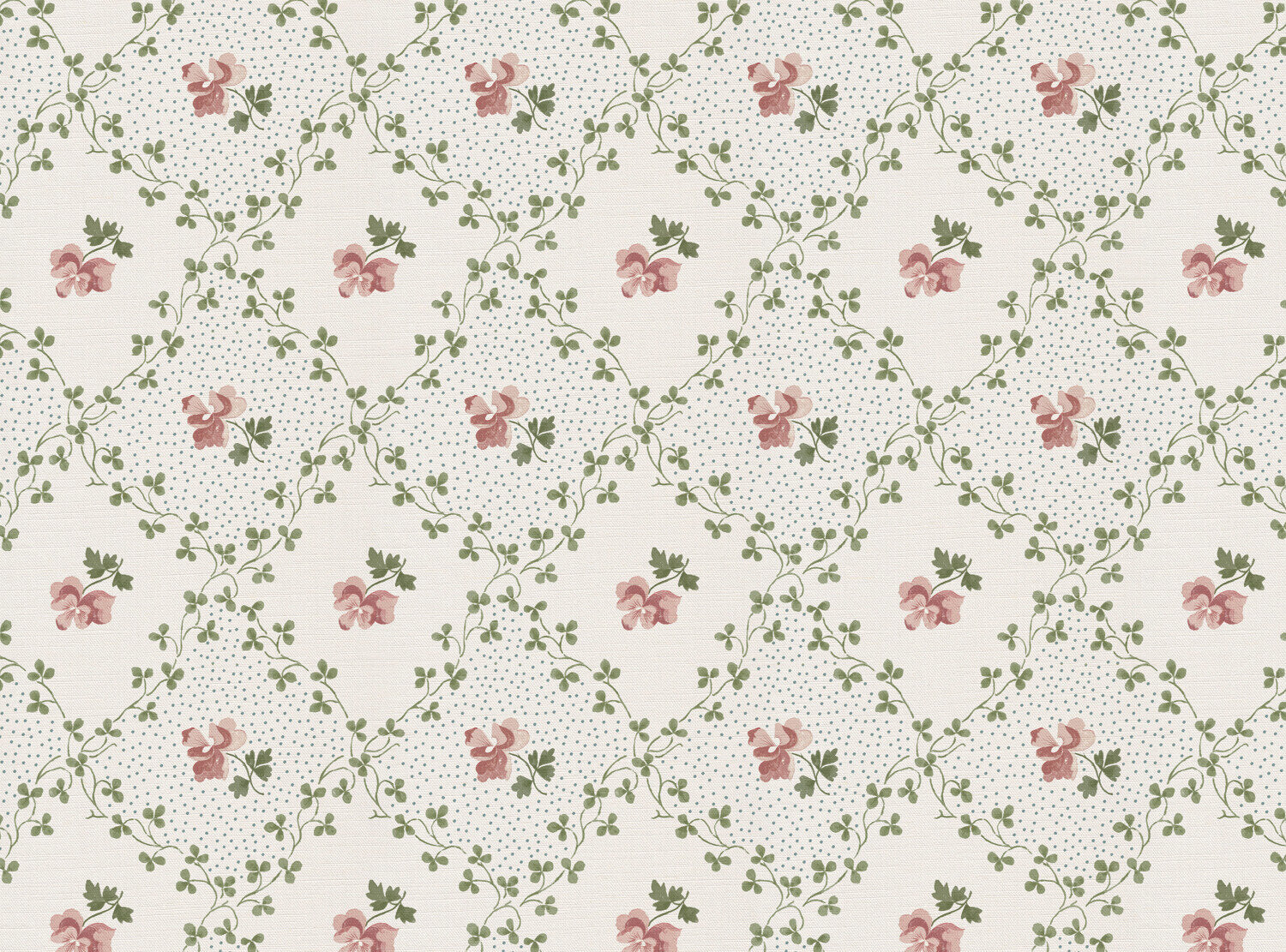 CW: Soft putty pink and green | BASE: Luxury Linen