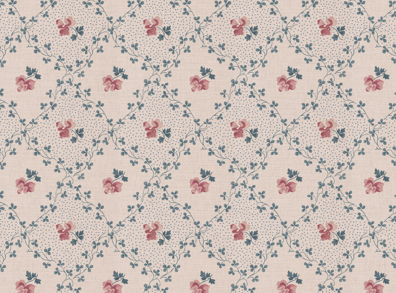 CW: Soft dusky pink and blue | BASE: Mercia Linen
