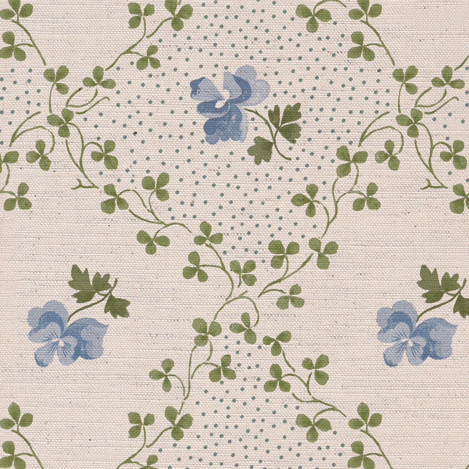 CW: Blue and green | BASE: Natural Luxury Linen | HERO