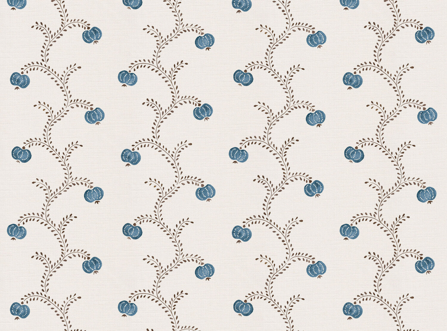 CW: Azure blue and chocolate | BASE: Luxury Linen