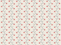 Coral and grey blue