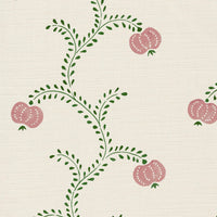 Soft pink and racing green