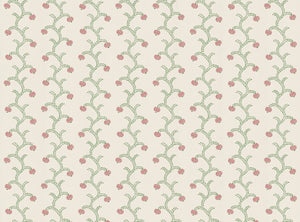 Soft pink and racing green