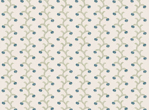 Blue and moss green