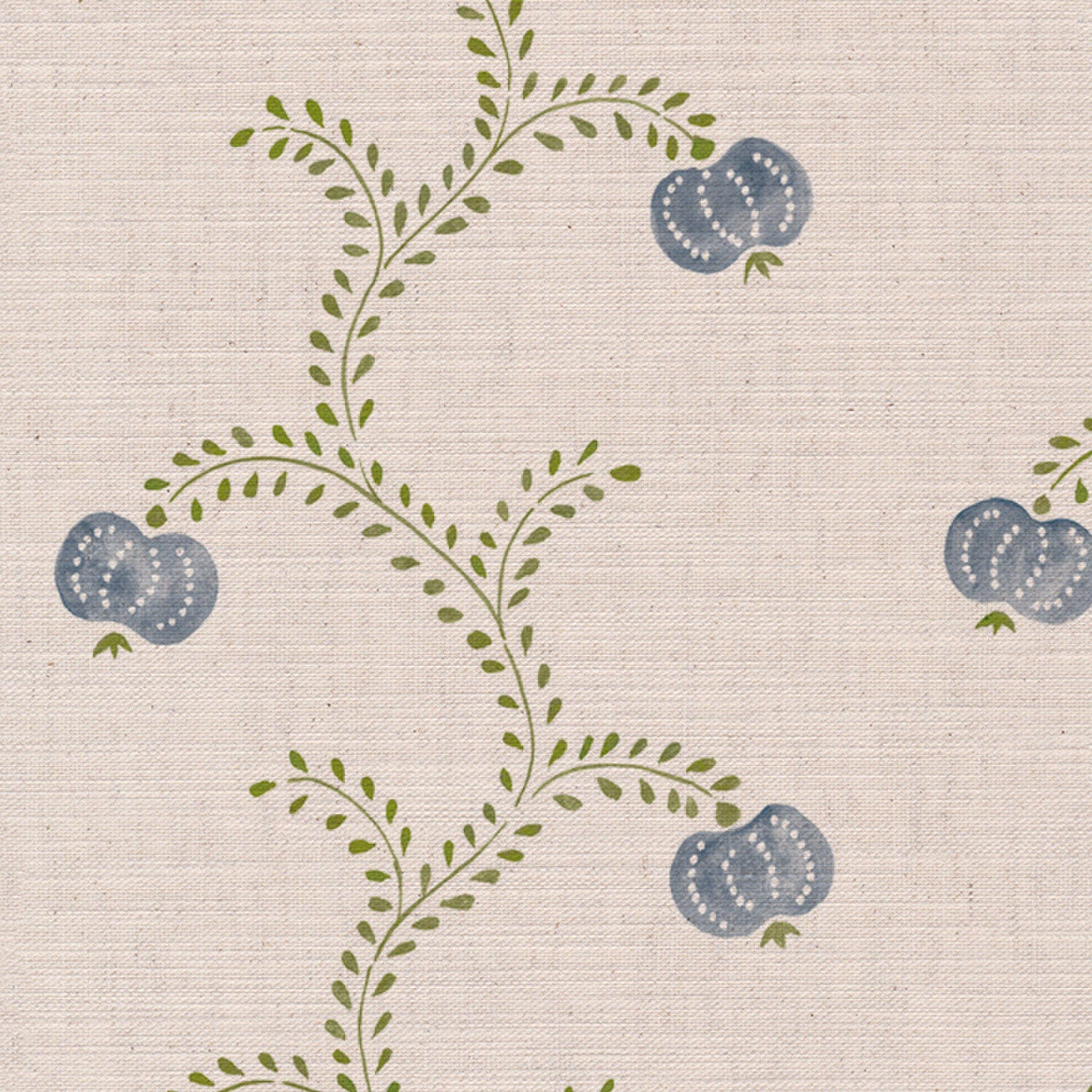 CW: Soft cornflower blue and green | BASE: Mercia Linen | HERO