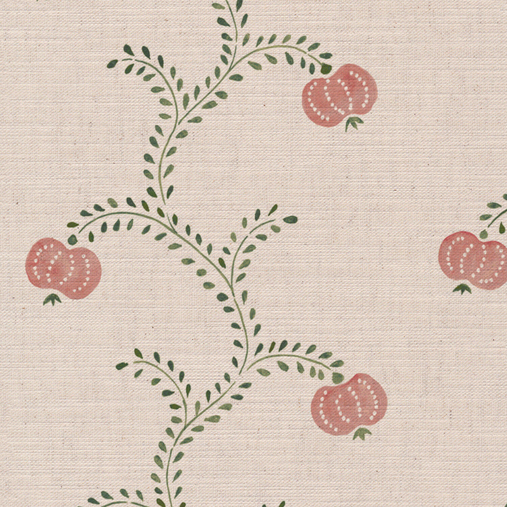 CW: Soft putty pink and green | BASE: Mercia Linen | HERO