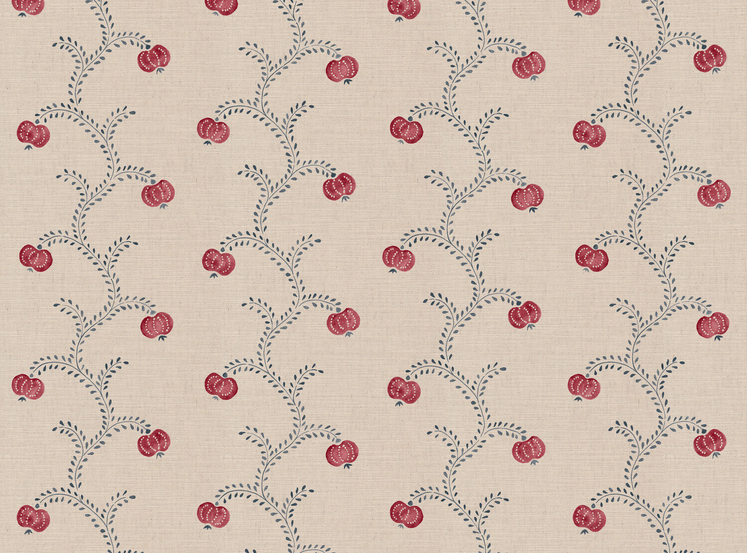 CW: Warm red and grey blue | BASE: Mercia Linen