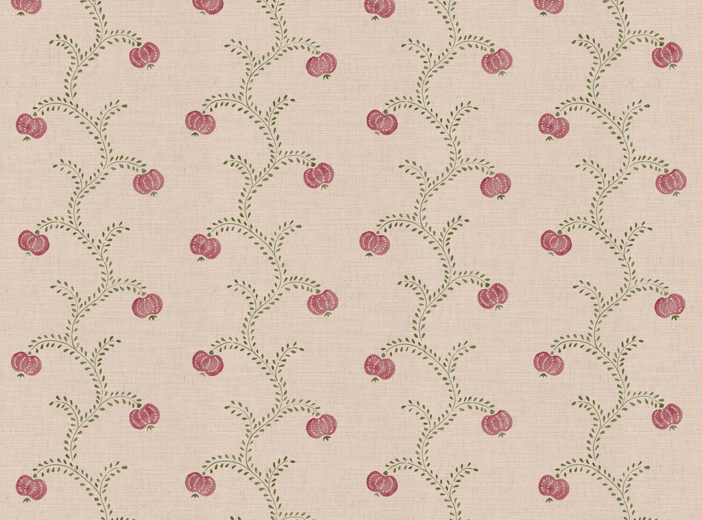 CW: Wild orchid pink and green | BASE: Mercia Linen