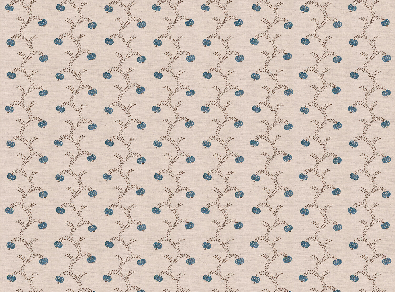 CW: Azure blue and chocolate | BASE: Natural Luxury Linen