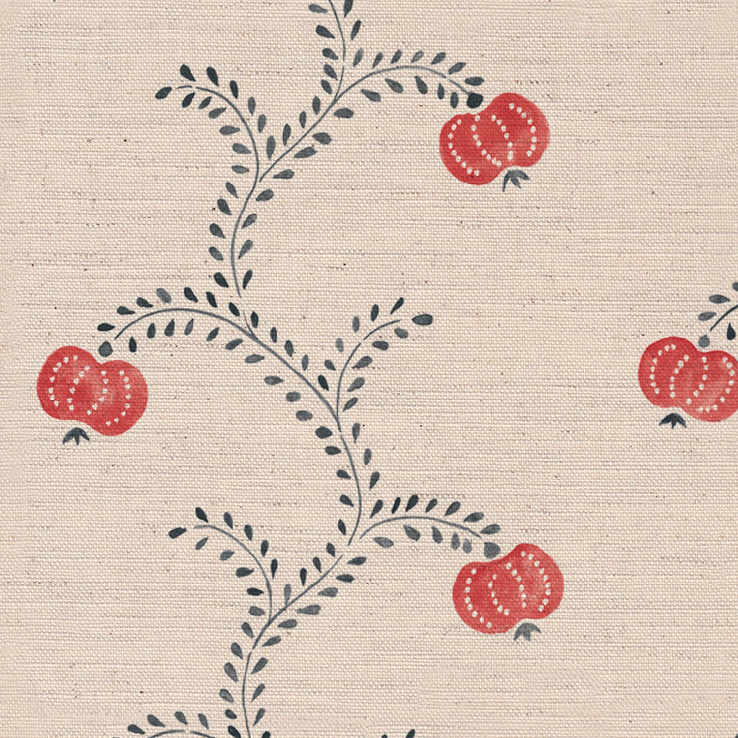 CW: Coral and grey blue | BASE: Natural Luxury Linen | HERO