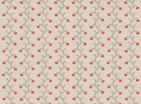 Coral and grey blue