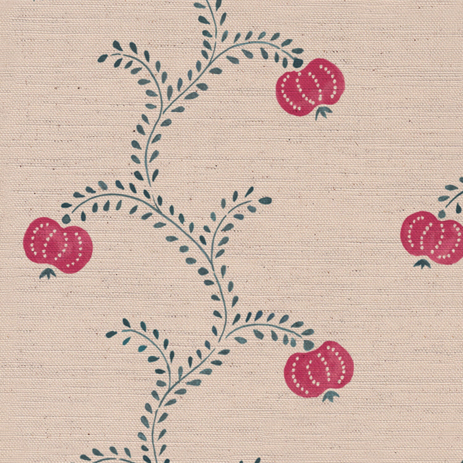 CW: Pinky red and grey blue | BASE: Natural Luxury Linen | HERO