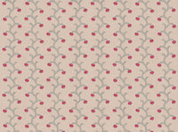 Pinky red and grey blue