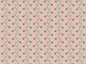 Pinky red and grey blue