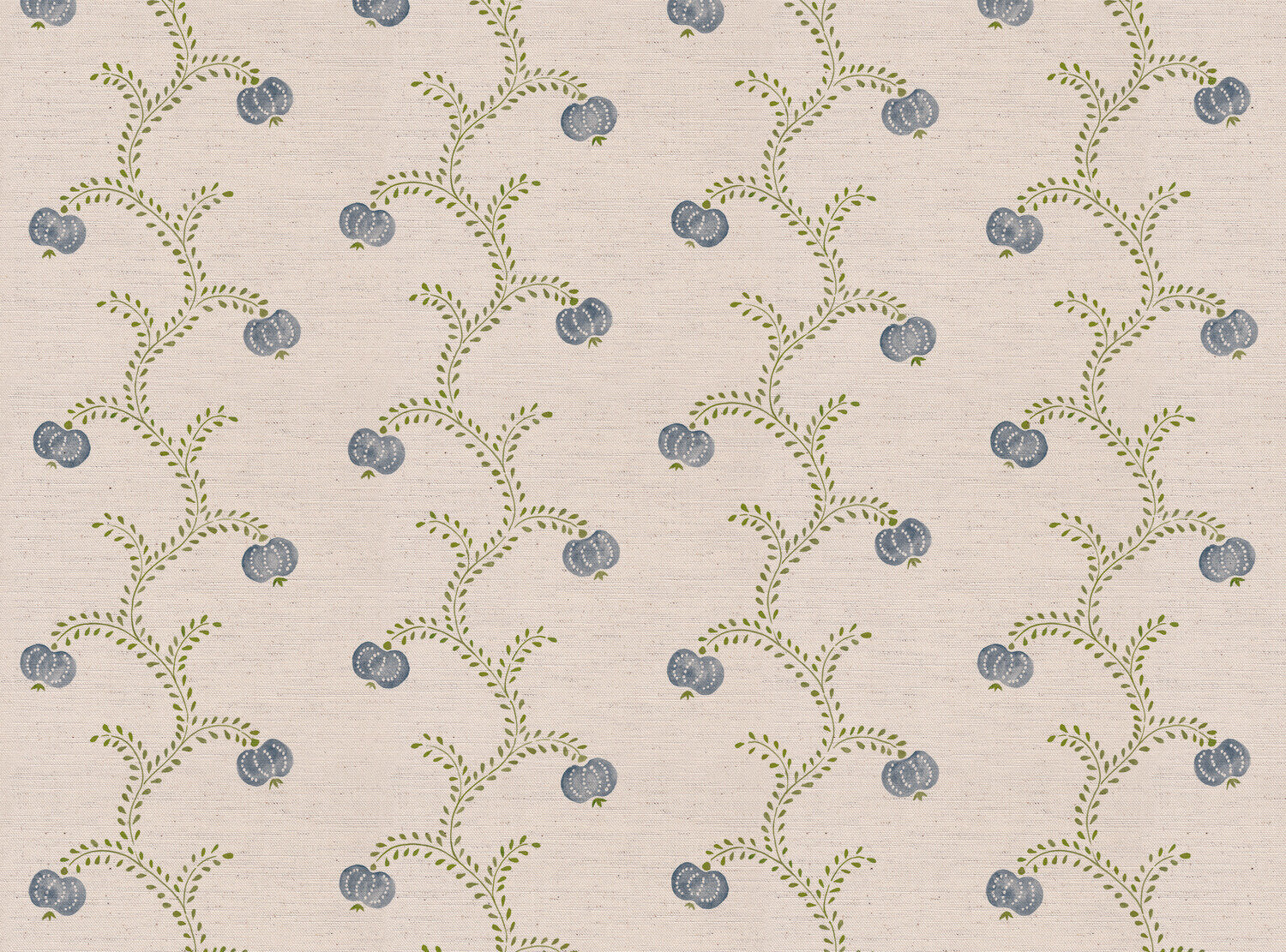 CW: Soft cornflower blue and green | BASE: Natural Luxury Linen