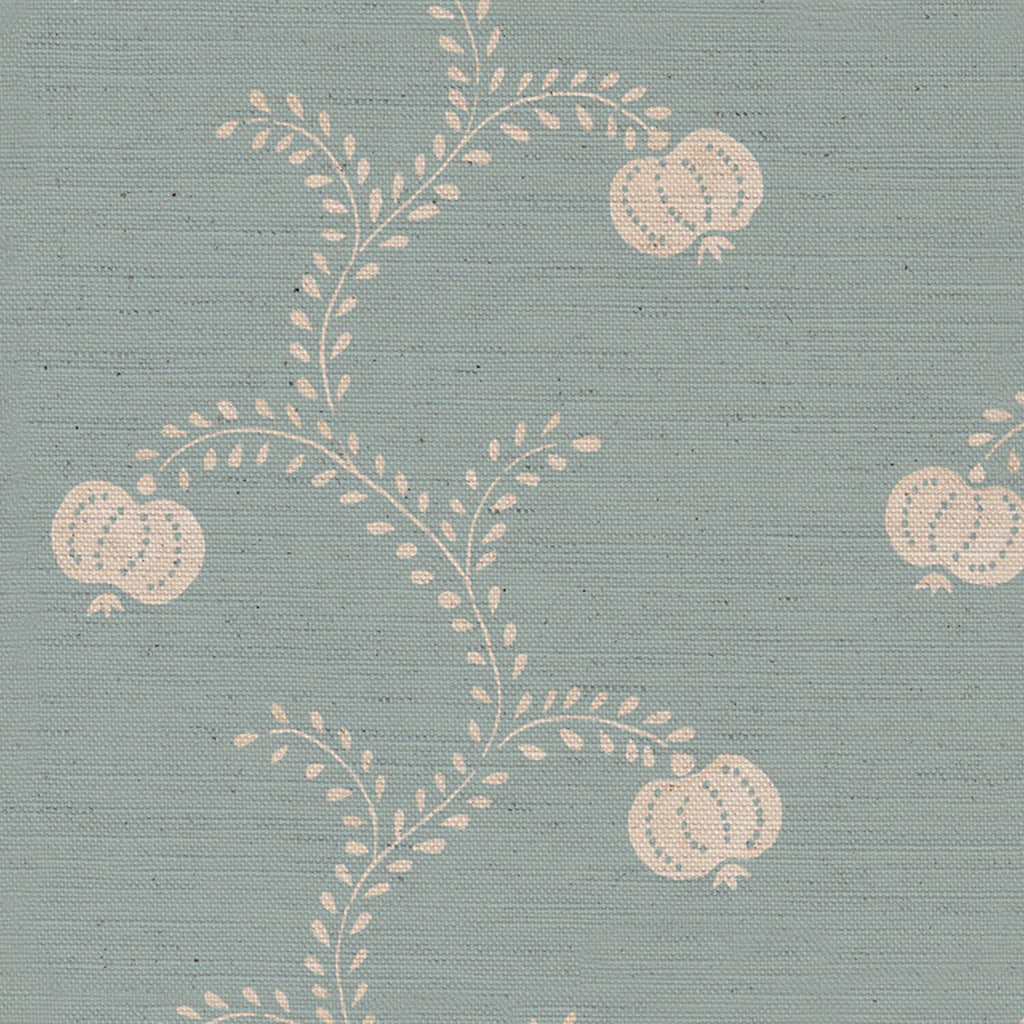 CW: Soft mid blue ground | BASE: Natural Luxury Linen | HERO