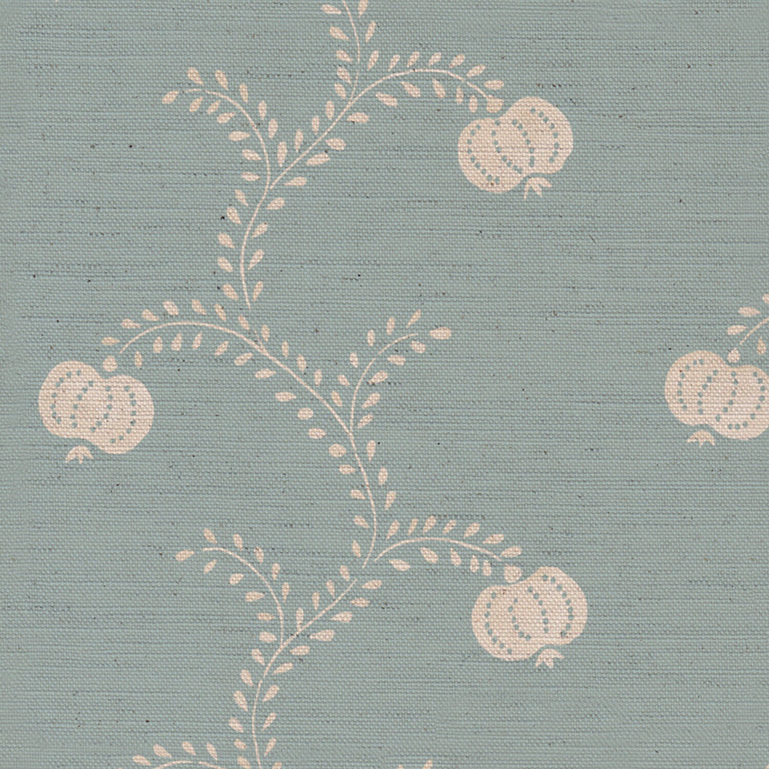 CW: Soft mid blue ground | BASE: Natural Luxury Linen | HERO
