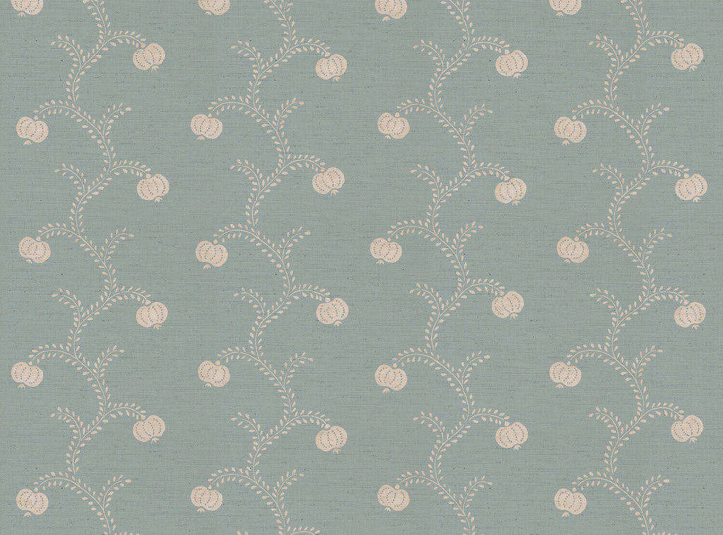 CW: Soft mid blue ground | BASE: Natural Luxury Linen