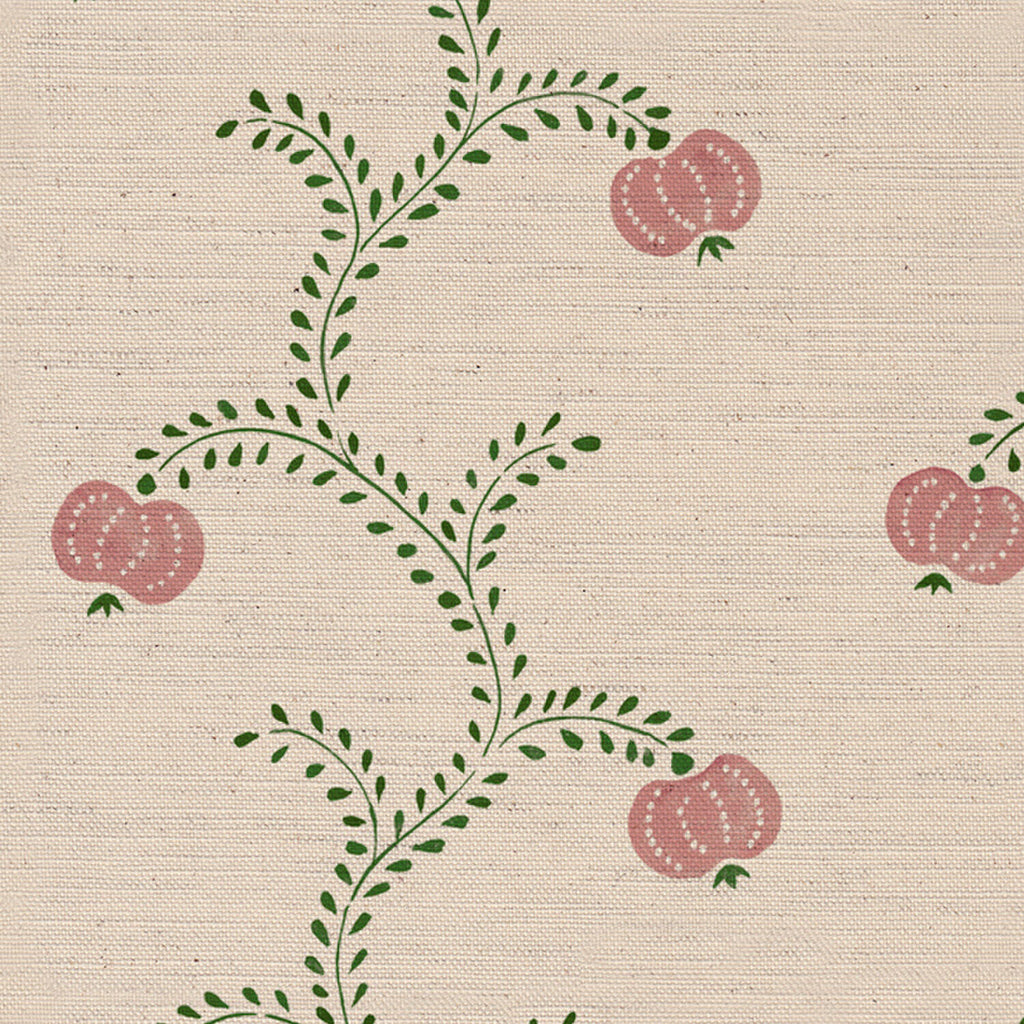 CW: Soft pink and racing green | BASE: Natural Luxury Linen | HERO
