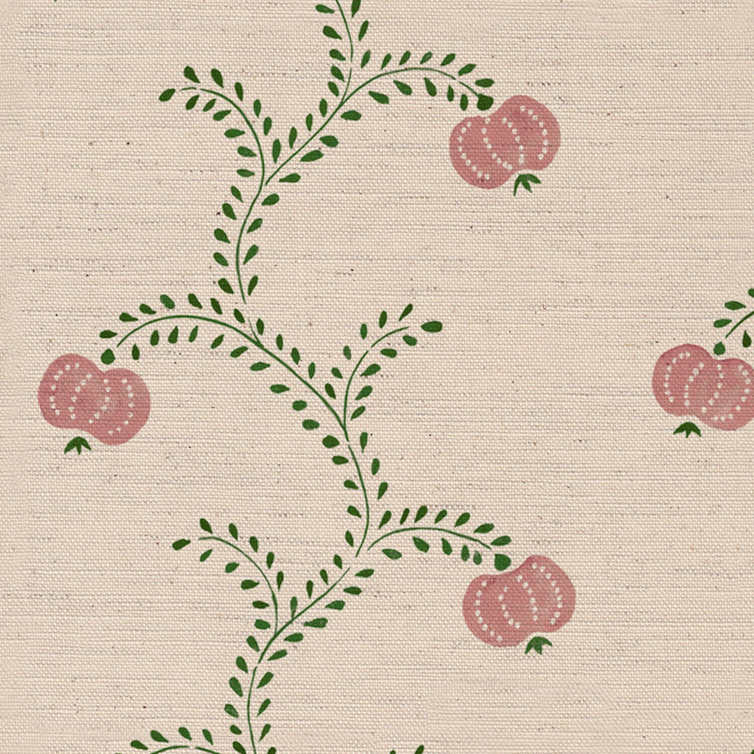 CW: Soft pink and racing green | BASE: Natural Luxury Linen | HERO