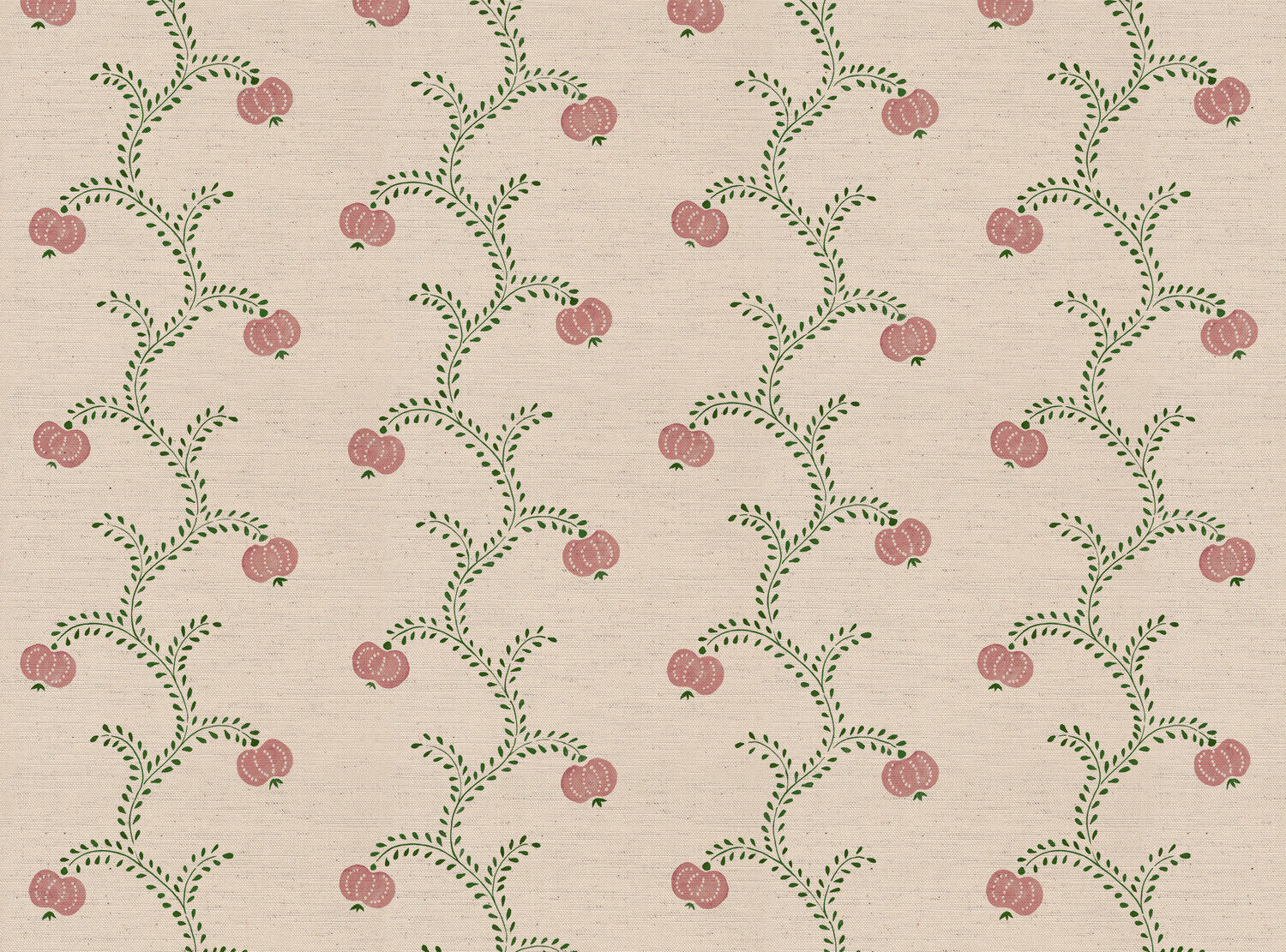 CW: Soft pink and racing green | BASE: Natural Luxury Linen
