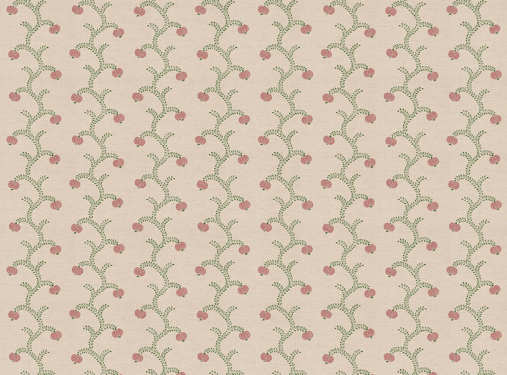 CW: Soft pink and racing green | BASE: Natural Luxury Linen