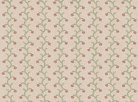 Soft pink and racing green