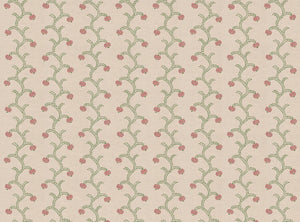 Soft pink and racing green