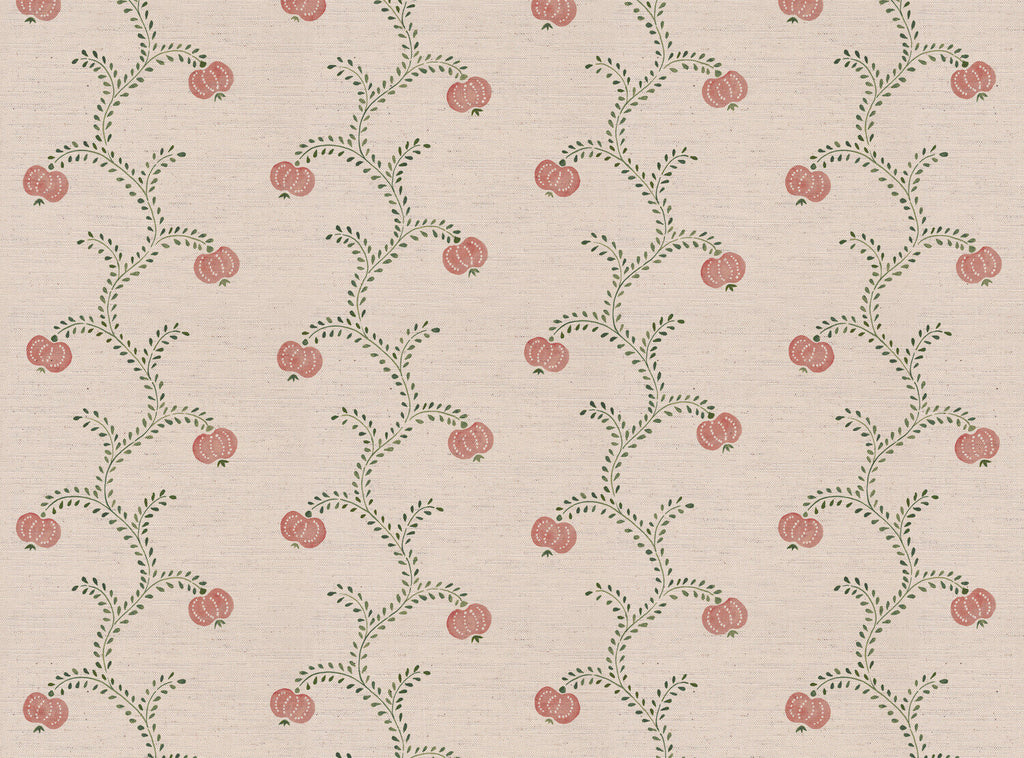 CW: Soft putty pink and green | BASE: Natural Luxury Linen