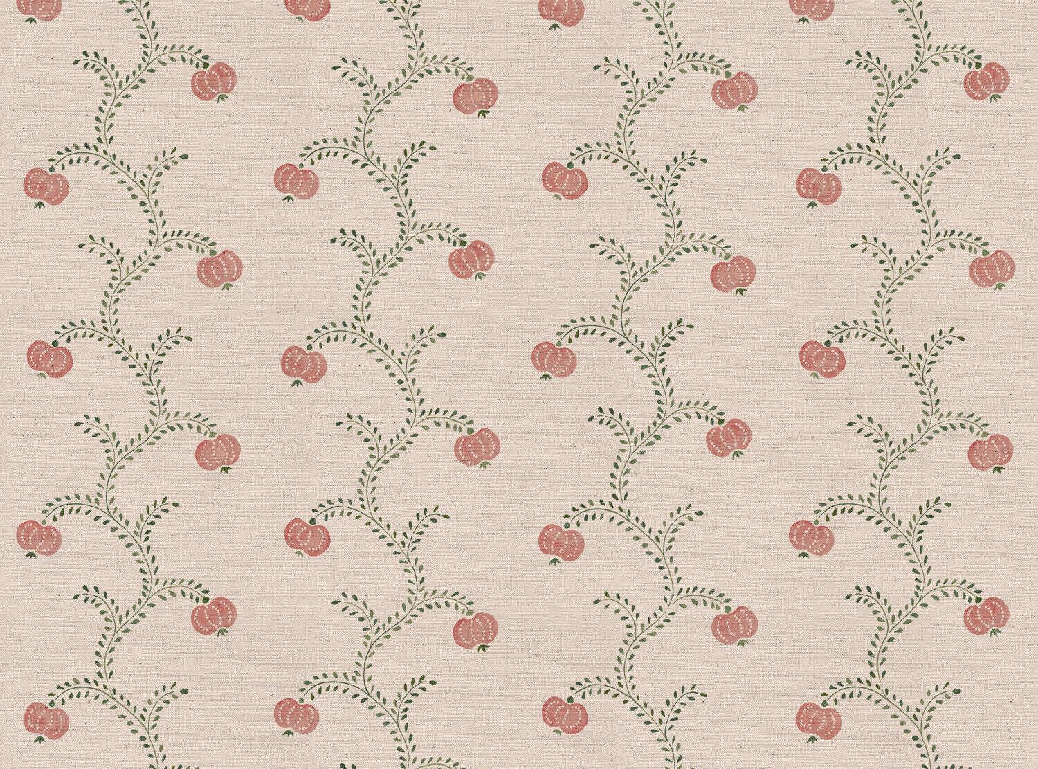 CW: Soft putty pink and green | BASE: Natural Luxury Linen